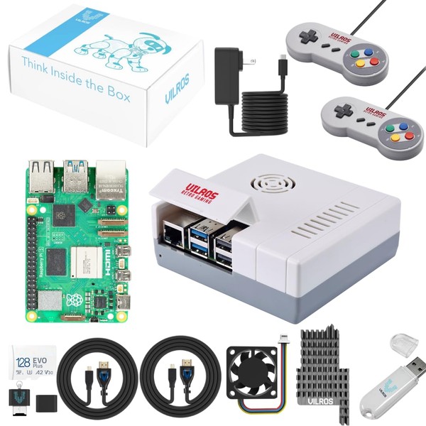Vilros Raspberry Pi 5 Retro Gaming Kit (4GB RAM)