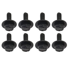 8x 12mm Top Front Skid Plate Bolts and Gasket Compatible for T-oyota Tacoma 1995-2020, XSPANDER New Version