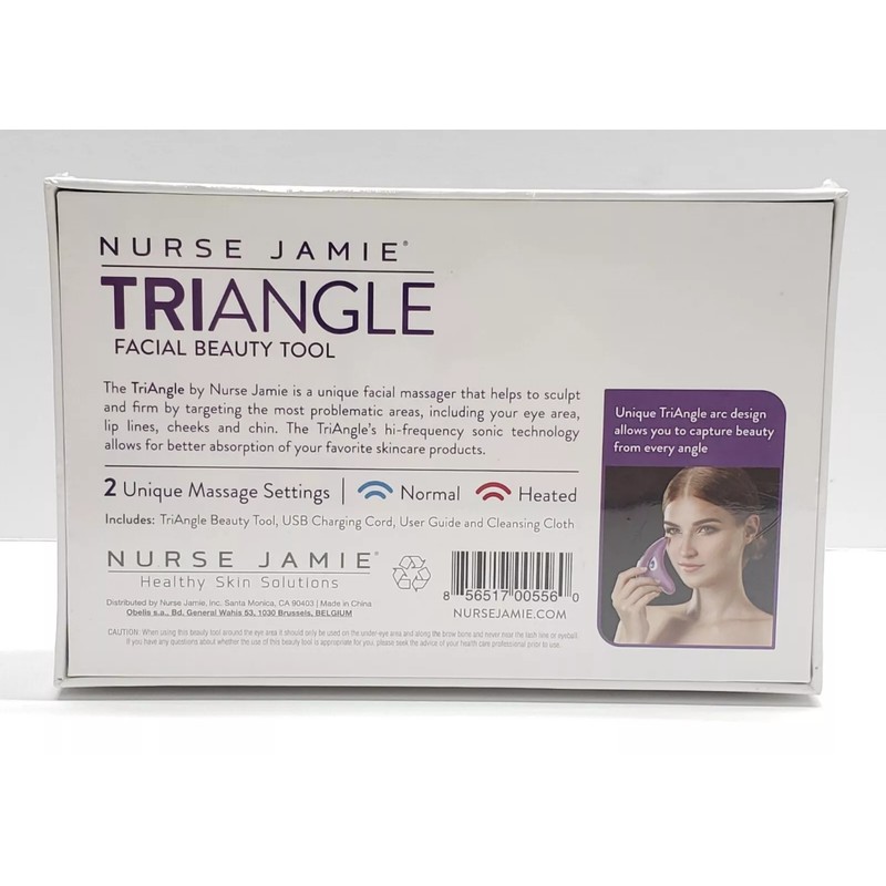 Nurse Jamie TRIANGLE Facial Beauty Tool Sculpting Firming Sonic Face