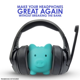 AHG Upgrade Premium Replacement Cloud Stinger Ear Pads Cushions and headband cover. Compatible with Kingston HyperX Cloud Stinger headset. Premium Protein Leather | Extra Thick AHG FlexiSoft Foam