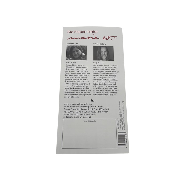 Marie W. - Make Up Powder No. 3, Rich Powder