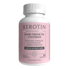 Kerotin Vitaminas Crecimiento Cabello Pastillas