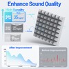12 Pack Pyramid Sound Proof Foam Panels for Walls with