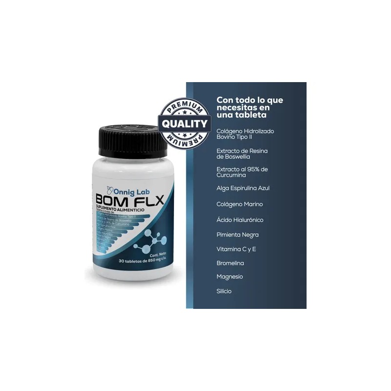 3pack,bom Flx Articulaciones | Colágeno Tipo Ii + Boswellia
