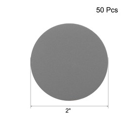 TA-VIGOR 50Pcs 50mm Wet and Dry Sanding Discs, 2000 Grit 2 Inch Hook and Loop Sandpaper Electrostatic Sand Planting Silicon Carbide Sanding Discs