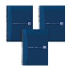 Cambridge A5 Feint and Margin Wirebound Notebook (Pack of 3)