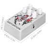 Distortion Pedal Electronic Guitar High Gain Effect Effector 9V DC