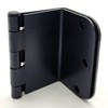 3.5 Inch Swing Clear Offset Door Hinge (5/8" Radius, Matte