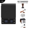 Lightzer Espresso Coffee Scale with Timer Digital Small and Handy