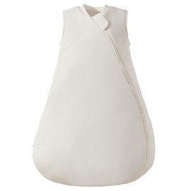 usbettas 1.0 Tog Thermostatic Baby Sleep Sack 6-12 Months,Unisex Organic Cotton Sleeveless Toddler Sleeping Sack for Babies,2-Way Zipper Baby Wearable Blanket Soft Infant Sleep Sack for All Season