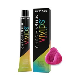 PRAVANA ChromaSilk Tono Neons Pink Tinte Semipermanente Brillo Cabello 90ml