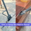 Heavy duty 7 inch scraper demolition scraper tile clips remover