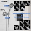 gotonovo Dual 2 in 1 Shower Head Kit High Pressure