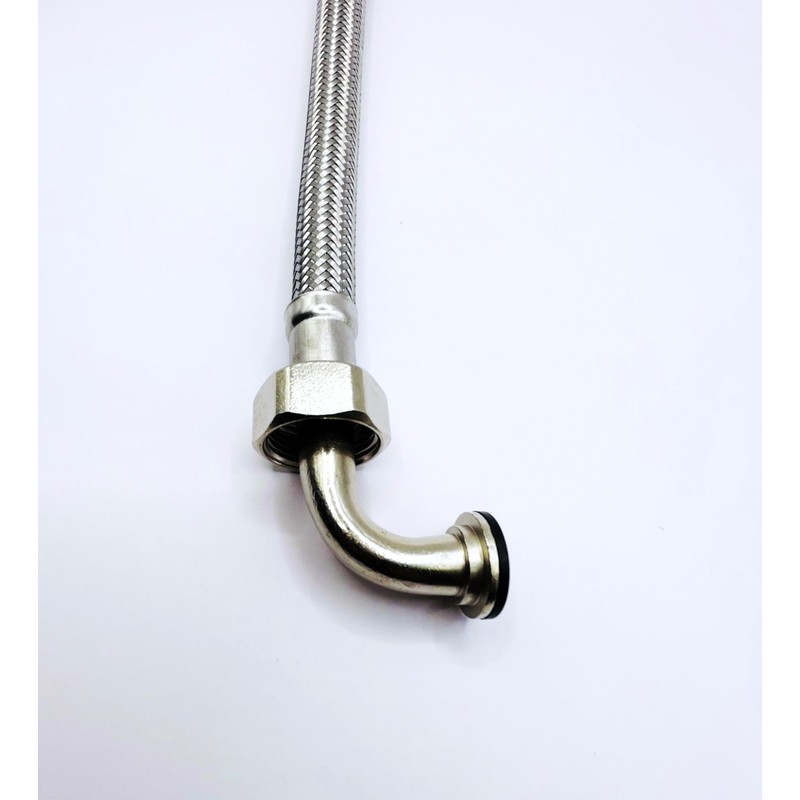 Flexi Tap Connector 15mm x 1/2" BSP Bent Easy Connect