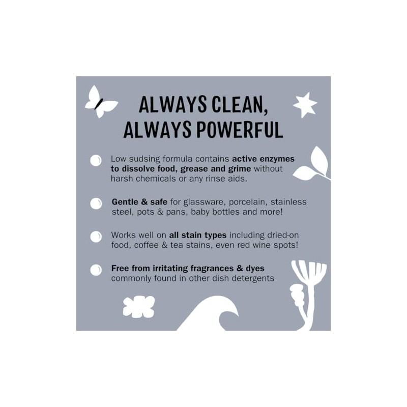 Molly's Suds Dishwasher Pods | Clean Dishwasher Detergent, Cuts Grease