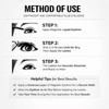 Magnetic Eyeliner & 3D Magnetic Lashes Kit with 7 Pairs