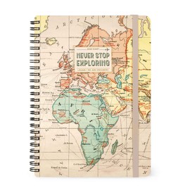 Legami - Large Spiral Weekly Planner, 12 Months, Diary from January 2025 to December 2025, Folding Planner 2025/2026, Elastic Closure, Final Pocket, Address Book, 15 x 21 cm, Travel