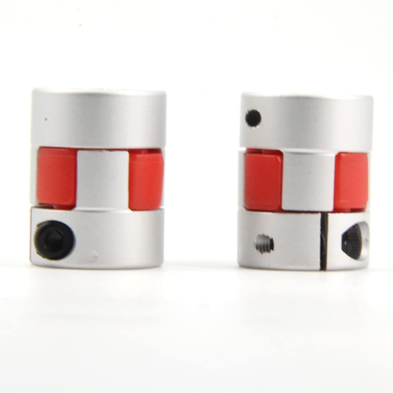 Yeebyee 5 mm to 8 mm Bore Aluminium Plum Flexible