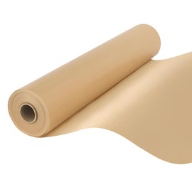 Unbleached Parchment Paper for Baking, 15 in x 220 ft, 275 Sq.Ft, Heavy Duty Baking Paper with Slide Cutter, Non-stick Brown Parchment Paper Roll for Cooking, Air Fryer, Steaming, Baking Bread
