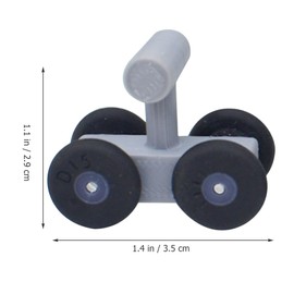 Ipetboom Bird Bird Parakeet Parrot Roller Skates Bird Tabletop Roller Birds IQ Training Puzzle for Macaw Conure Cockatiel Parakeet 1 Pair Bird Parakeet Parakeet