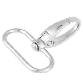 Ganchos Giratorios a Presión, Cierres Giratorios Gancho a Presión para Cordón 20 Piezas Cierres para Bolsas de Aleación de Zinc Clips de Gatillo Giratorios Clip Giratorio Llavero