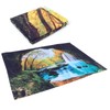 Cave River Landscape Pattern Tapestry Wall Hanging Wall Blanket for