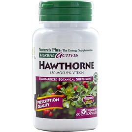 Nature's Plus Hawthorne 150mg, 60 Herbal Capsules