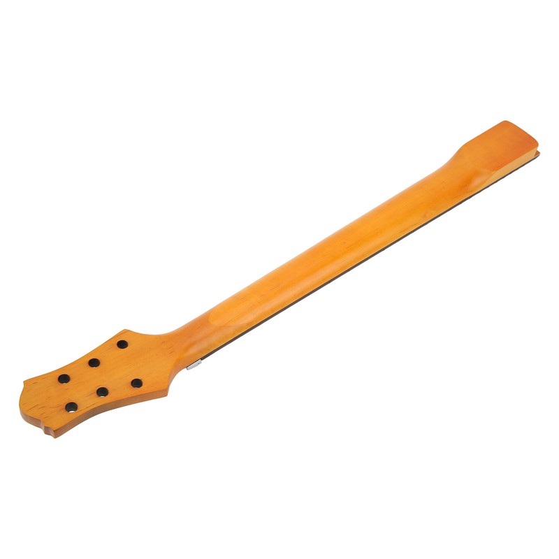 Guitar Neck Fingerboard 24 Fret 25.6in Smoothly Elegant Wood Electric