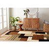 Home Dynamix Tribeca Mason Area Rug 5'2"x7'2", Abstract Brown/Green