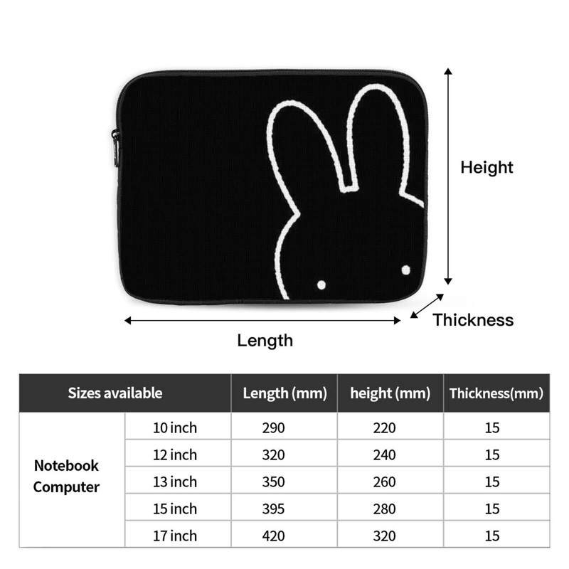 Miffy 13 inch Compatible PC Case, Sleeve, PC Case, Laptop,