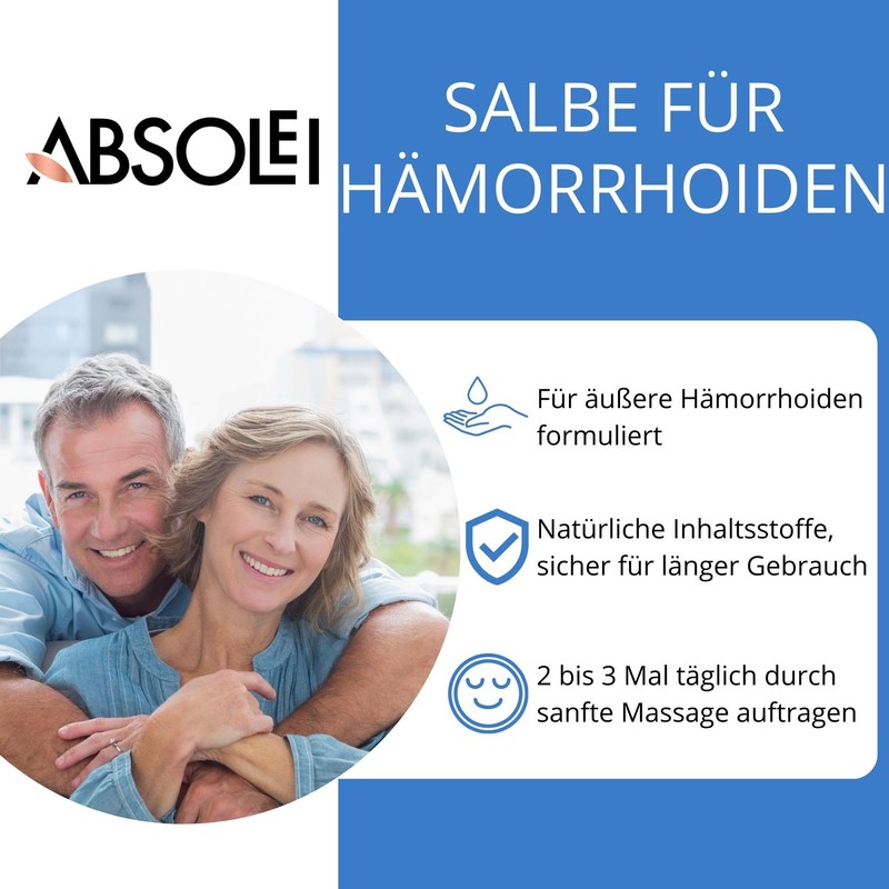 Absolei Haemorrhoids Ointment, Natural Yarrow Ointment to Soothe The Pain,