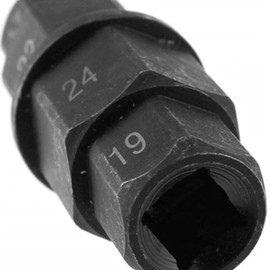 GZXYUAN Spindle Wheel Removal Tool Motorcycles Hex Axle Tool Spindle Socket Adapter Hex Front Rear Wheel Tool for 17mm 19mm 22mm 24mm Front Axle