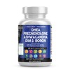 DHEA 200mg Supplement Pregnenolone 100mg for Men & Women with