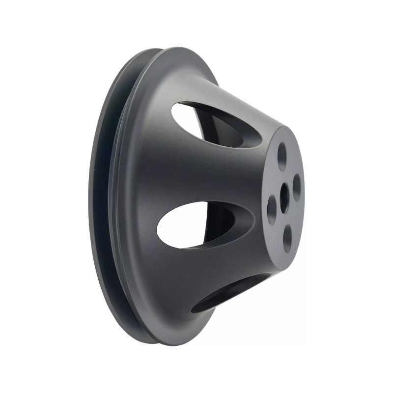 Unbranded BBC Big Block Chevy 1 Groove Black Aluminum Short