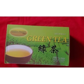 Fresh GREEN FRESH GREEN TEA 100% NATURAL  100 TEA BAGS