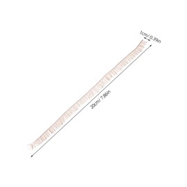 FELTECHELECTR 6pcs Natural False Eyelashes for Dolls Replacement Strips for Crafts Doll Supplies