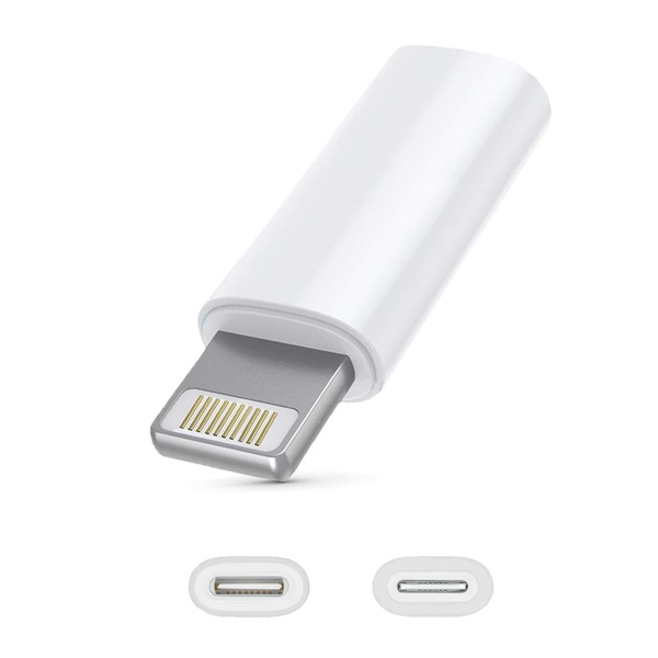 ICOVERI USB C to Light-Ning Adapter, PD 20W Fast Charge,