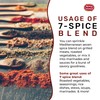 Spicy World Seven Spice Blend 7oz Bag - All Natural,