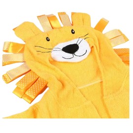 Dara Baby | Toalla de Baño para Bebé o Niño | Bata Baño de Figuras Divertidas | Capucha para la Cabeza | Secado Rápido y Ligero | Tela Extra Suave | Regalo para Bebé, Baby Shower, Cumpleaños (León)