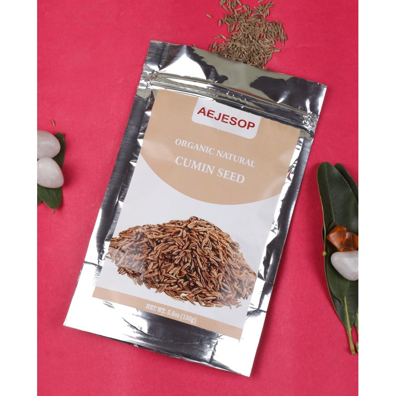 AEJESOP Organic Cumin Seeds (Jeera) - 100g