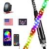 Nilight RGB Whip Light 1PC 4FT Lighted Antenna Whips with