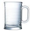 Luminarc 8021603 - Tazas, transparentes, 10,8 x 7,5 x 11,3