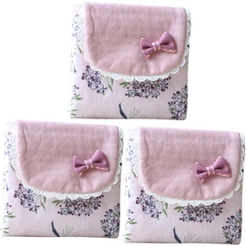 Baluue Bolsa De Toallas Sanitarias Para Exteriores De 3 Uds Monedero Para Bolsa Para Pequeña Cartera Para Niñas Bolsa De Almacenamiento De Toallas Sanitarias Pequeña