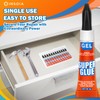 Super Glue Gel Clear Non-Drip, 12 X 3g All Purpose