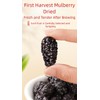 Dried Black Mulberries, No-Wash Dried Mulberry Fruit, Large,Traditional Whole Dried