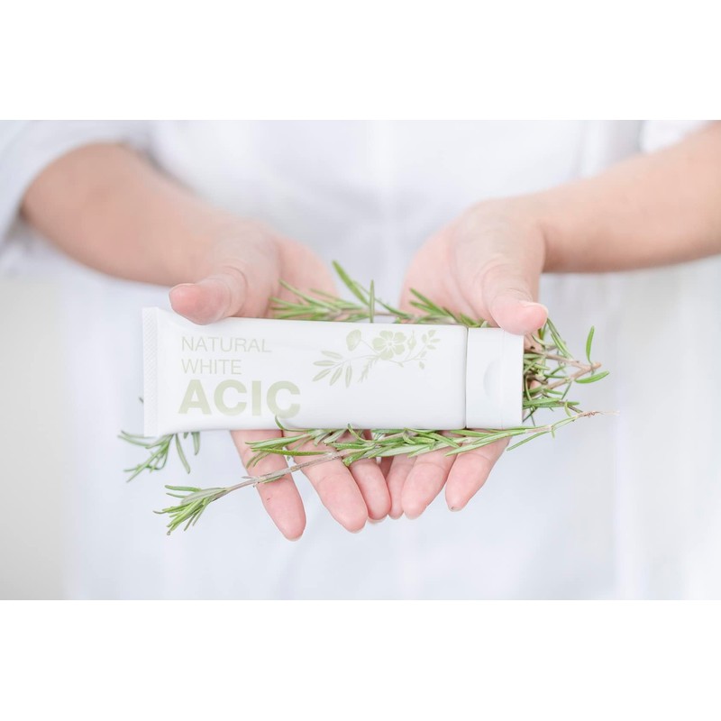 ACIC Natural Toothpaste, Fluorine-free, Organic, Natural, Natural Ingredients, Prevents Bad