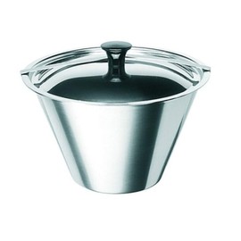 Artame art35516 Bain Marie Flan Mould Stainless Steel Silver, stainless steel, silver, 16x9,5x14 cm