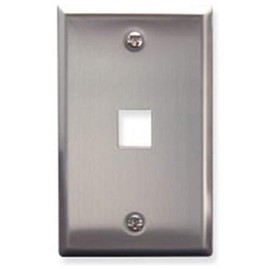 ICC IC107SF1SS- 1Port Face - Stainless Steel