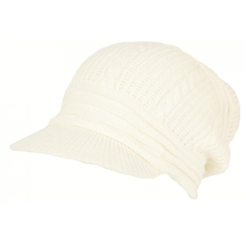 Nyls Création Rasta Kifty Unisex Fashion Wool Hat, White, One