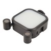 Stereo Microphone Light 10 Levels Brightness Dual Mic Fill Lamp